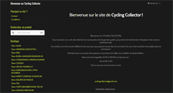 Desktop Screenshot of cyclingcollector.com